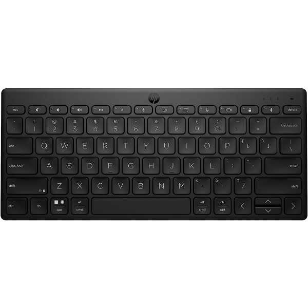 Клавіатура бездротова HP 350 Compact Multi-Device BT UKR Black (692S8AA)