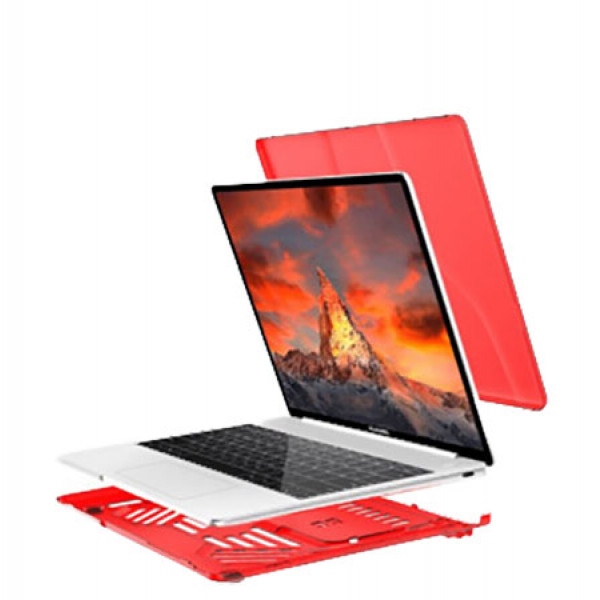 Чохол для ноутбука BeCover PremiumPlastic for Macbook Air M1 (A1932/A2337) 13.3" Red (708883)