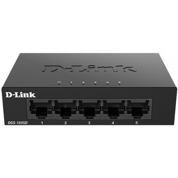 Коммутатор локальної мережі (Switch) D-Link DGS-1005D/J2A