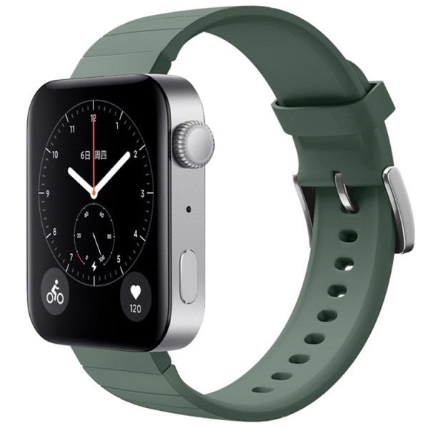 Ремінець для смарт-годинника BeCover Xiaomi Mi Watch/Haylou LS02/Amazfit Bip/Bip S/Bip Lite/Bip S Lite/Bip U/Amazfit GTS/GTS 2/GTR 42mm Pine Green (704517)