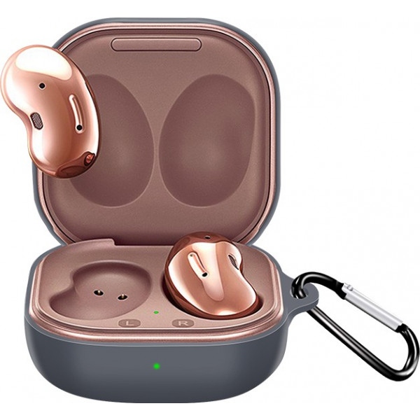Чохол для навушників BeCover Silicon for Samsung Galaxy Buds Live Gray (705409)