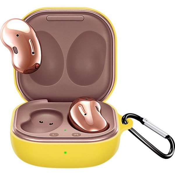 Чохол для навушників BeCover Silicon for Samsung Galaxy Buds Live Yellow (705414)