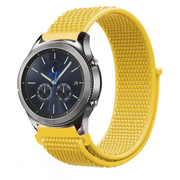 Ремінець для смарт-годинника BeCover Nylon Style for Huawei Watch GT 2 42mm Yellow (705845)
