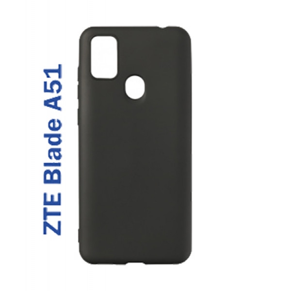 Чохол для смартфону BeCover for ZTE Blade A51 Black (706939)