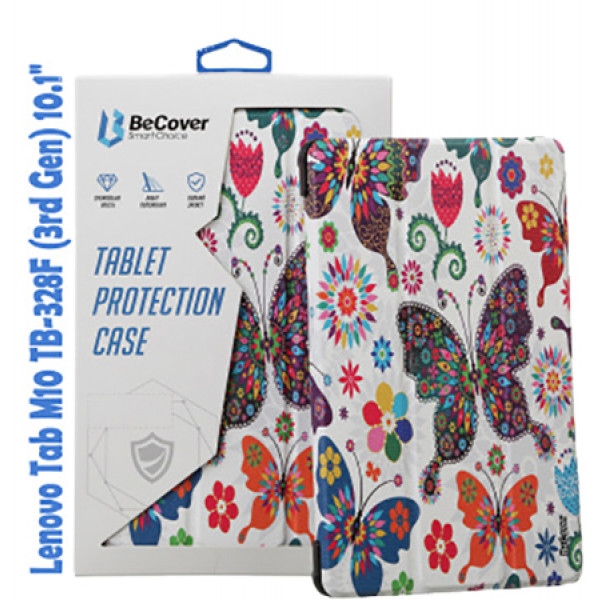 Чохол для планшета BeCover Smart for Lenovo Tab M10 TB-328F (3rd Gen) 10.1" Butterfly (708291)