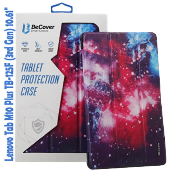 Чохол для планшета BeCover Smart for Lenovo Tab M10 Plus TB-125F (3rd Gen) 10.61" Space (708317)