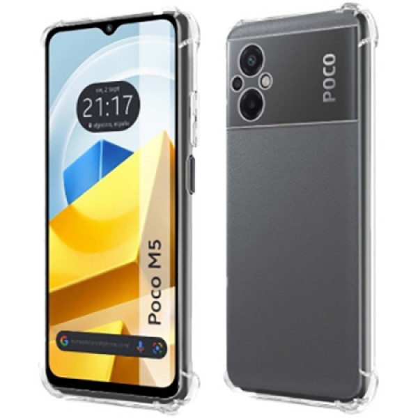 Чохол для смартфону BeCover Anti-Shock for Poco M5 4G Clear (708630)
