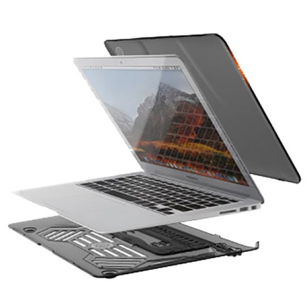 Чохол для ноутбука BeCover PremiumPlastic for Macbook Air M1 (A1932/A2337) 13.3" Black (708881)