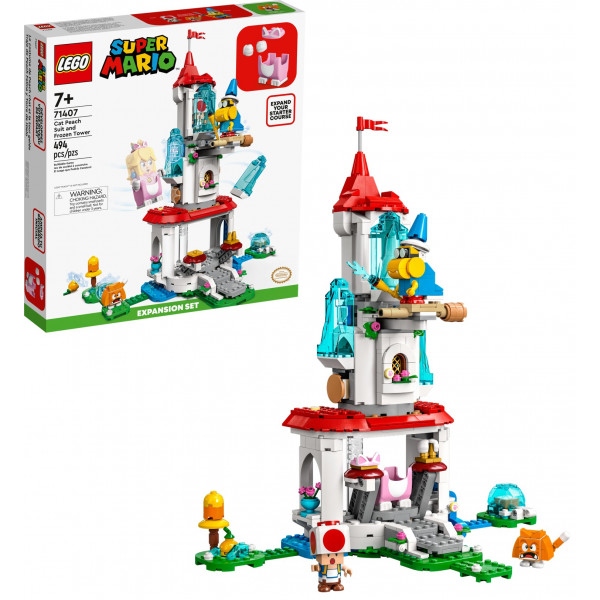 Конструктор LEGO Super Mario Додатковий набір «Костюм Піч-кішки та Крижана вежа» (71407)