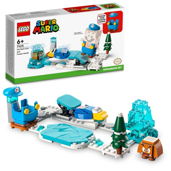 Конструктор LEGO Super Mario Костюм Крижаного Маріо та Льодяний світ. Додатковий набір (71415)