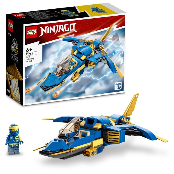 Конструктор LEGO Ninjago Реактивний літак Джея EVO (71784)