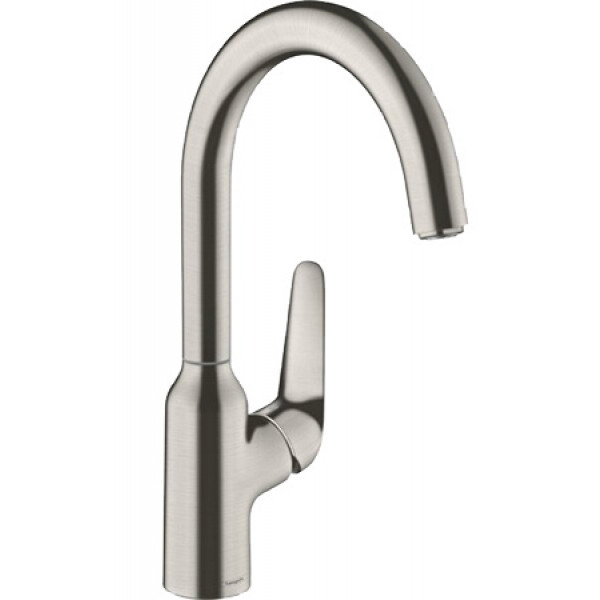 Кухонний змішувач Hansgrohe Focus M42 Сталь (71802800)