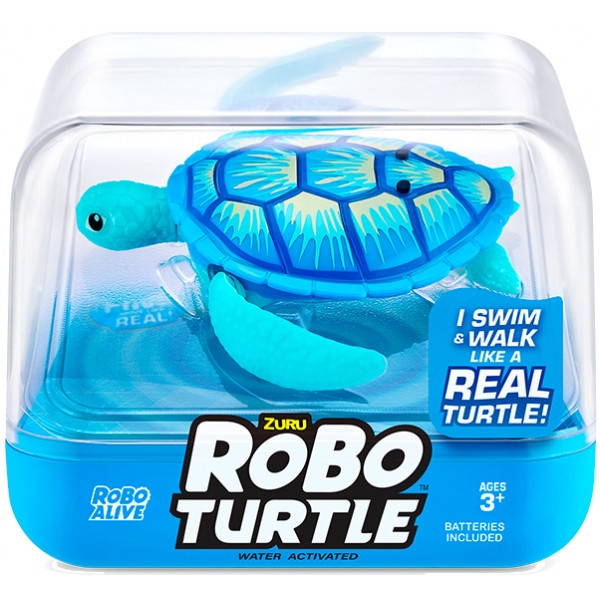 Інтерактивна іграшка пластикова Pets & Robo Alive РОБОЧЕРЕПАХА (блакитна) (7192UQ1-1)