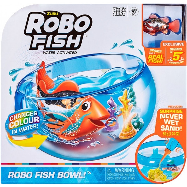 Інтерактивна тварина Pets & Robo Alive РОБОРИБКА В АКВАРІУМІ (7126)