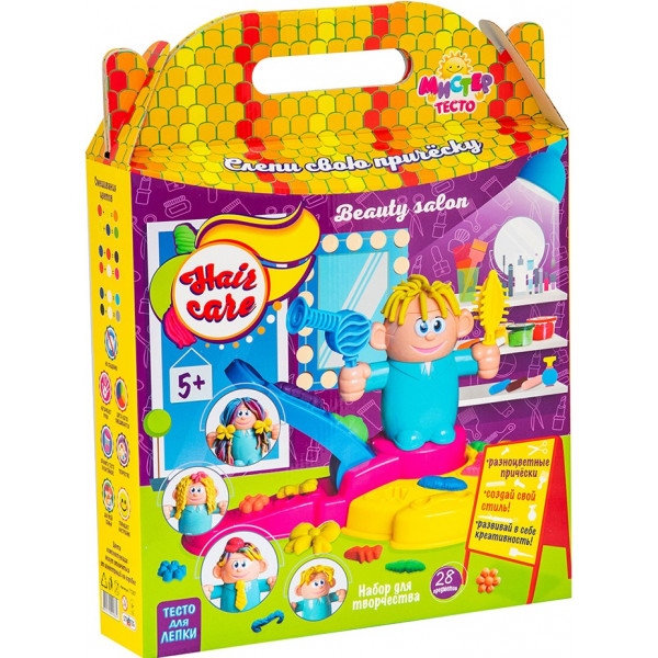Ліплення з тіста Strateg Містер тісто - hair care (рус.) (71307)
