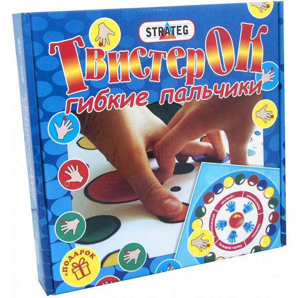 Твістер Strateg "Ок" гибкие пальчики, рус (730)