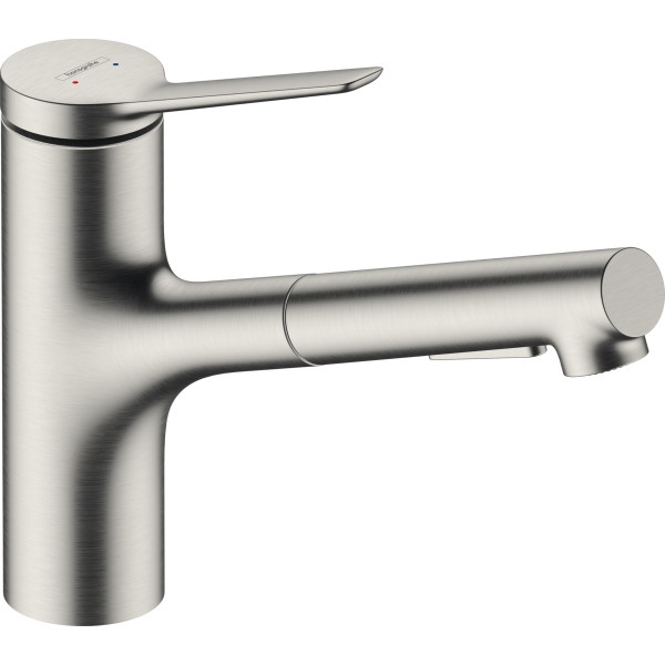 Кухонний змішувач Hansgrohe Zesis M33 Сталь (74803800)