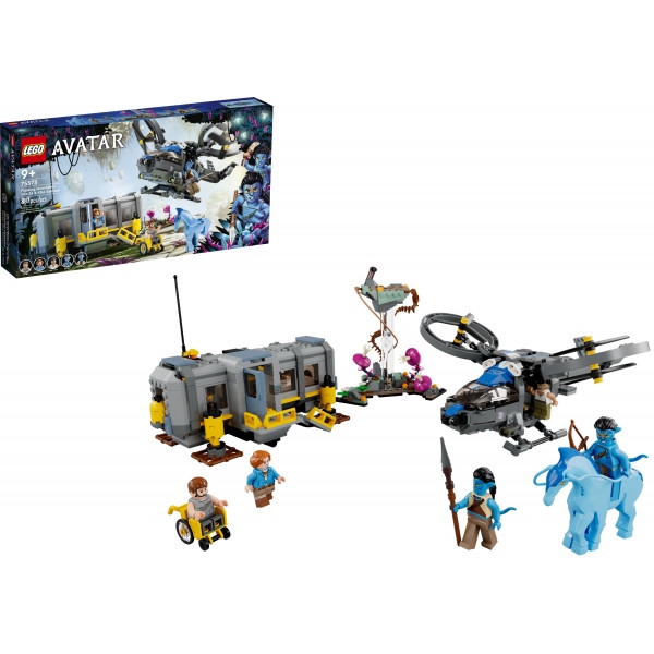 Конструктор LEGO Avatar Гори Алілуя: 26-а ділянка та вантажний конвертоплан «Самсон» (75573)