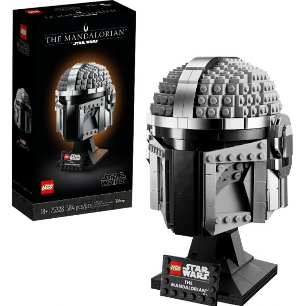 Конструктор LEGO Star Wars Шолом Мандалоріанця (75328)