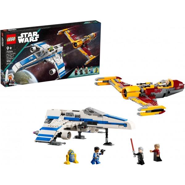 Конструктор LEGO Star Wars™ Винищувач Нової Республіки «E-Wing» проти Зоряного винищувача Шин Хаті (75364)