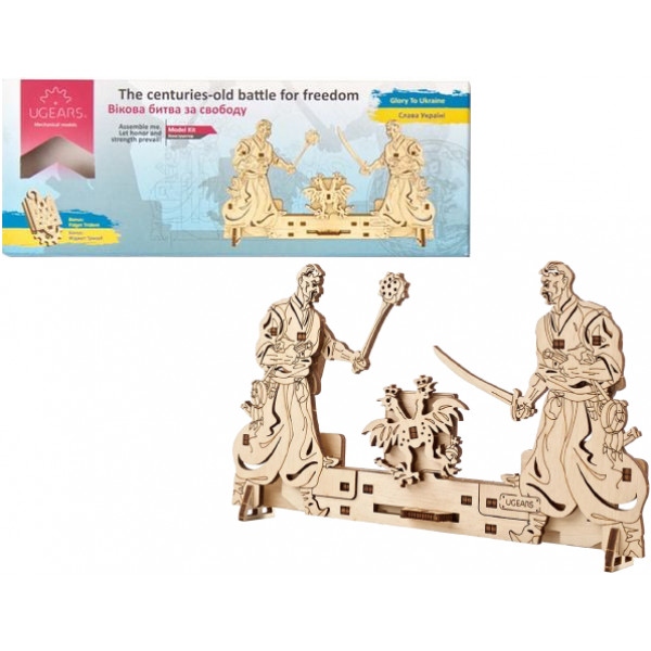 3D пазли Ugears Вікова боротьба за свободу (70182)