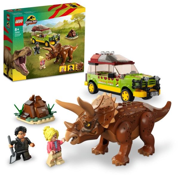 Конструктор LEGO Jurassic World Дослідження трицератопсів (76959)