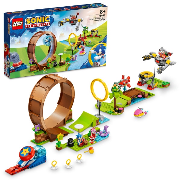 Конструктор LEGO Sonic the Hedgehog Змагання петлі Соніка на зеленому пагорбі (76994)