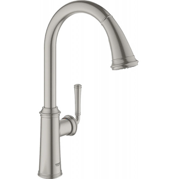 Кухонний змішувач Grohe Gloucester Ohm C Dual Spray Суперсталь (30422DC0)