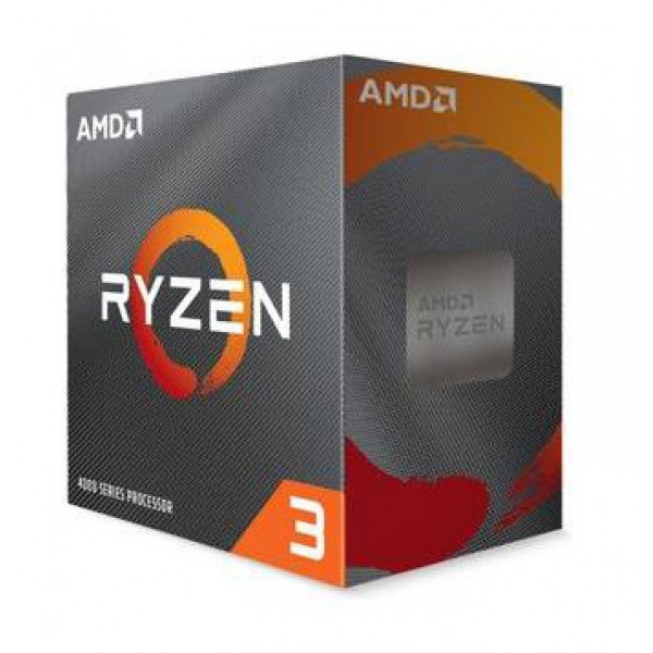 Процесор AMD Ryzen X4 R3-4100 SAM4 BOX 65W 3800 (100-100000510BOX)