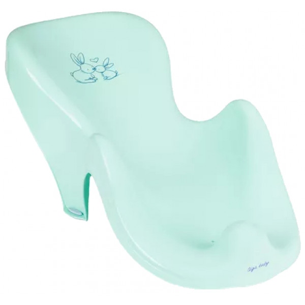 Гірка в ванночку Tega Baby Зайчики, М'ятний (KR-003-105)