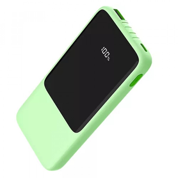 Батарея мобільна Infinix XP07 Li-Pol 10000mAh 22.5W Green