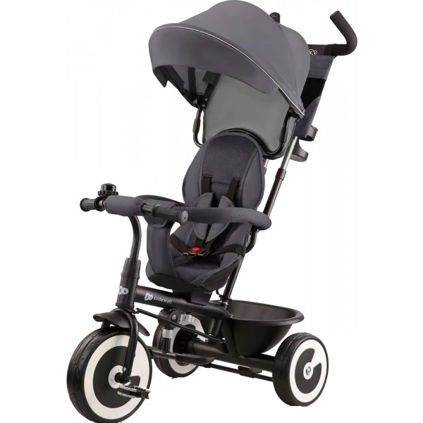 Триколісний велосипед Kinderkraft Aston Malachite Grey (KRASTO00GRY0000)