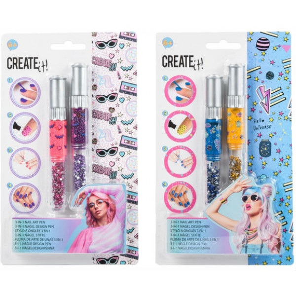 Набір для нігтів Create IT! Girl Гелекси 3 в 1 (84155)