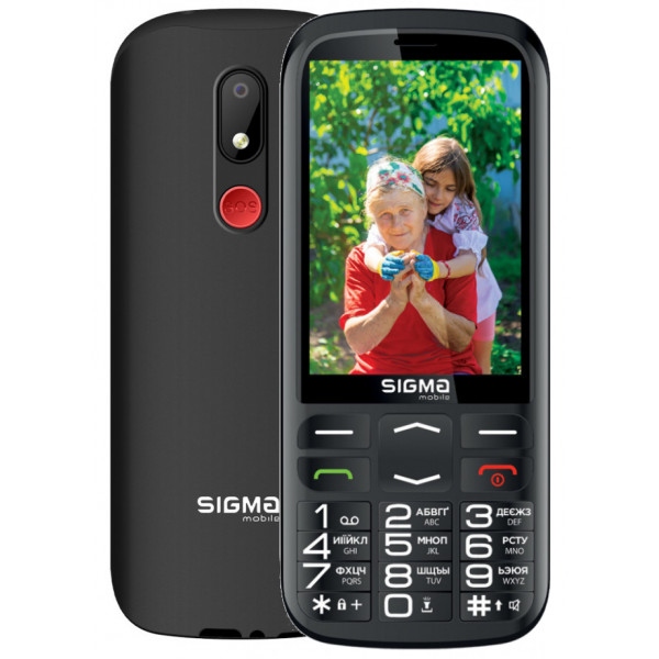 Мобільний телефон Sigma mobile Comfort 50 Optima TYPE-C DS Black