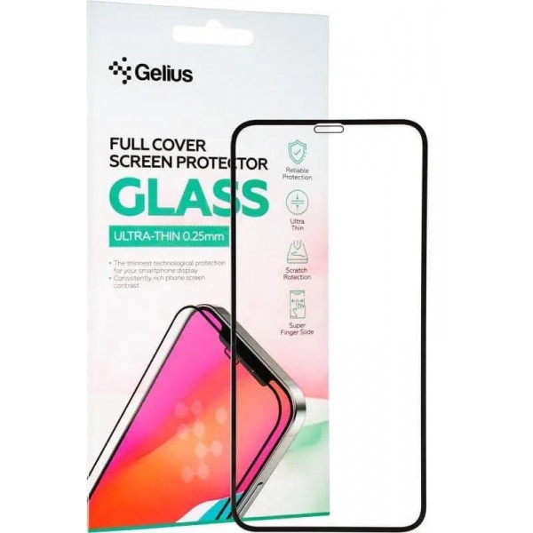 Захисне скло для смартфону Gelius Full Cover Ultra-Thin 0.25mm for iPhone 11 Black (88699)
