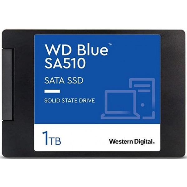 SSD-накопичувач внутрішній Western Digital SATA 2.5" 1TB Blue SA510 (WDS100T3B0A)