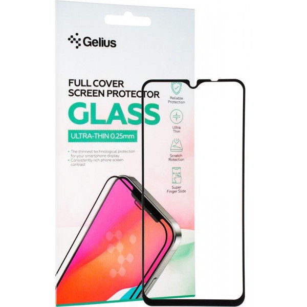 Захисне скло для смартфону Gelius Full Cover Ultra-Thin 0.25mm for Xiaomi Redmi 9 Black (88716)