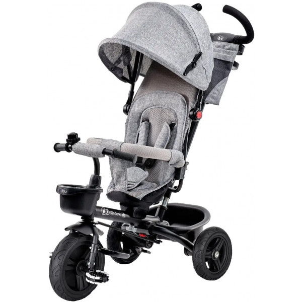 Триколісний велосипед Kinderkraft Aveo Gray (KKRAVEOGRY0000)