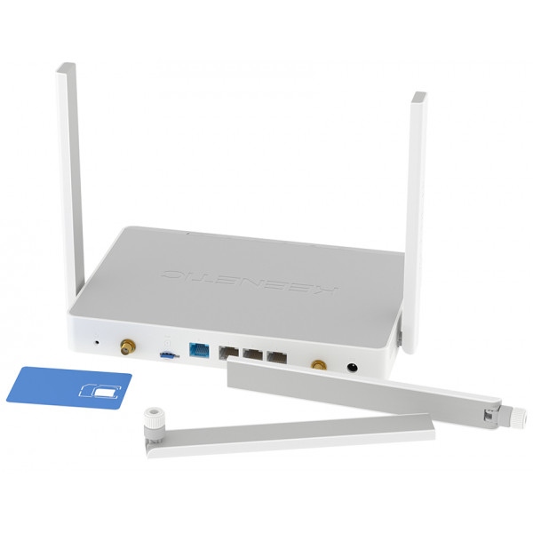 Маршрутизатор інтернет WiFi6+4G Keenetic Keenetic Hero 4G+ ( KN-2311)