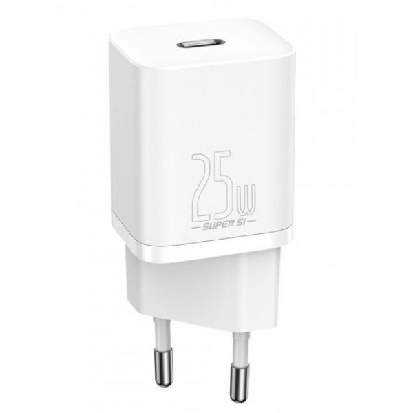 Мережевий зарядний пристрій Baseus 1xUSB 25W USB-C (CCSP020102)