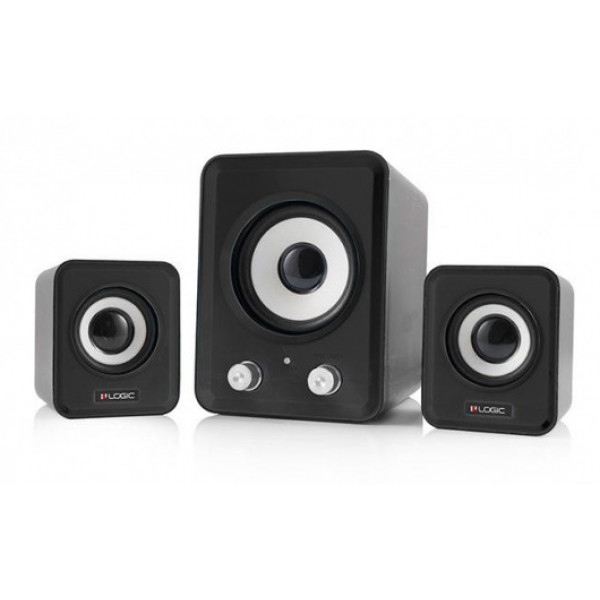 Комп'ютерна акустика 2.1 Logic Concept LS-20 Black (G-Y-0LS20-BLA-2)