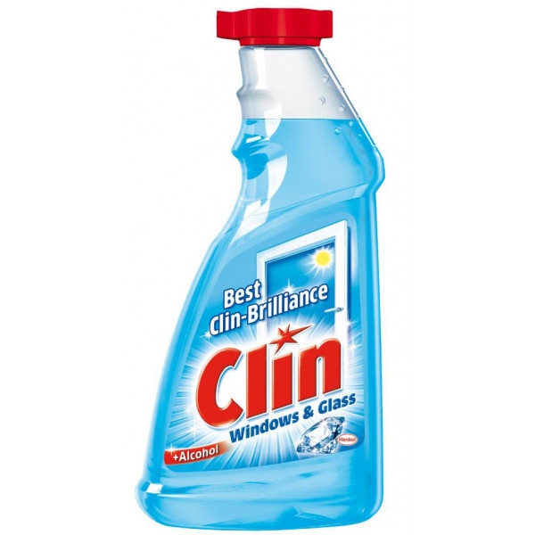 Засіб для чищення скла Clin 500 мл Blue запаска (9000100866279)
