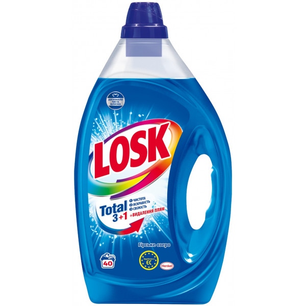 Гель для прання Losk Гірське Озеро 2 л, 40 циклів (9000101319842)