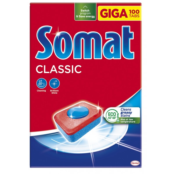 Таблетка для посудомийної машини Somat Classic 100 шт