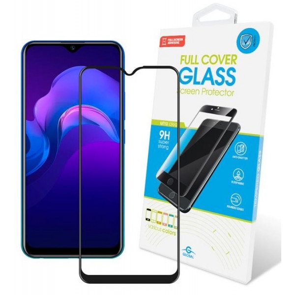 Захисне скло для смартфону Global for Vivo Y15 Full Glue Black (1283126505805)