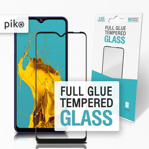Захисне скло для смартфону Piko for ZTE Blade A7s Black Full Glue, 0.3mm, 2.5D (1283126505430)