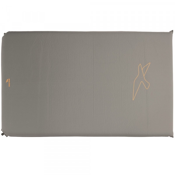 Туристичний килимок Easy Camp Self-inflating Siesta Mat Double 10 cm Grey (928480)