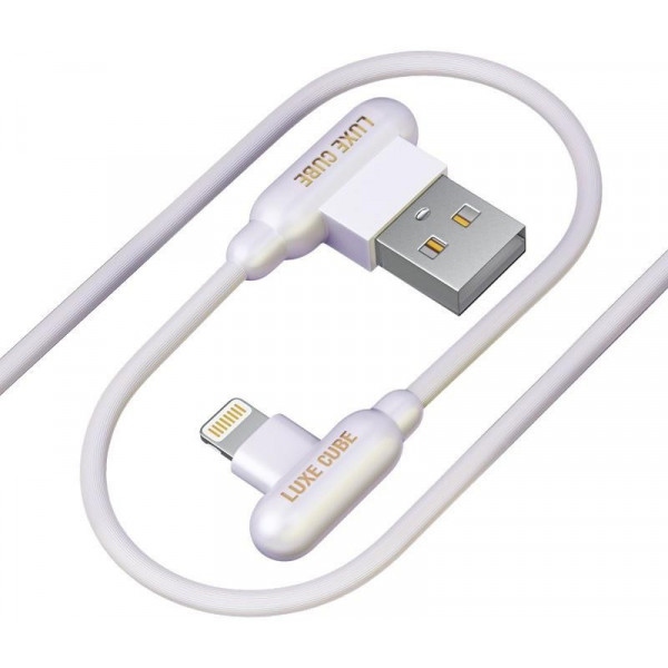 Кабель синхронізації даних Luxe Cube Game USB-Lightining 1 м White (8886668686129)