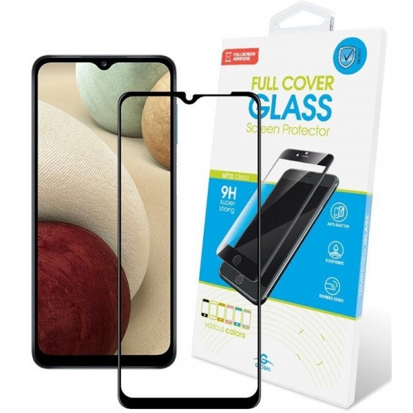 Захисне скло для смартфону Global for Samsung Galaxy A12 SM-A125 Full Glue Black (1283126509544)
