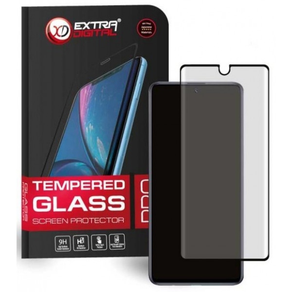 Захисне скло для смартфону ExtraDigital for Samsung Galaxy M31s SM-M317 Black 0.5мм 2.5D (EGL4781)